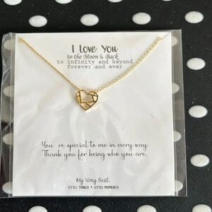 I Love You Necklace